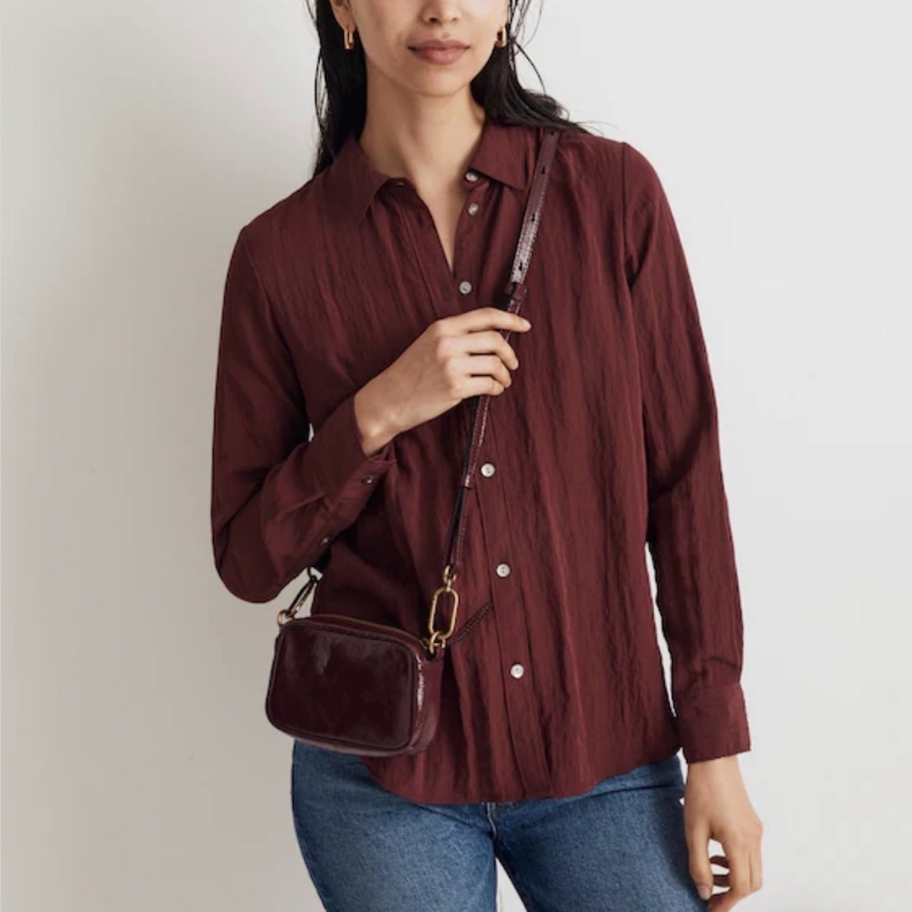 Madewell Deep Burgundy Mini Bag